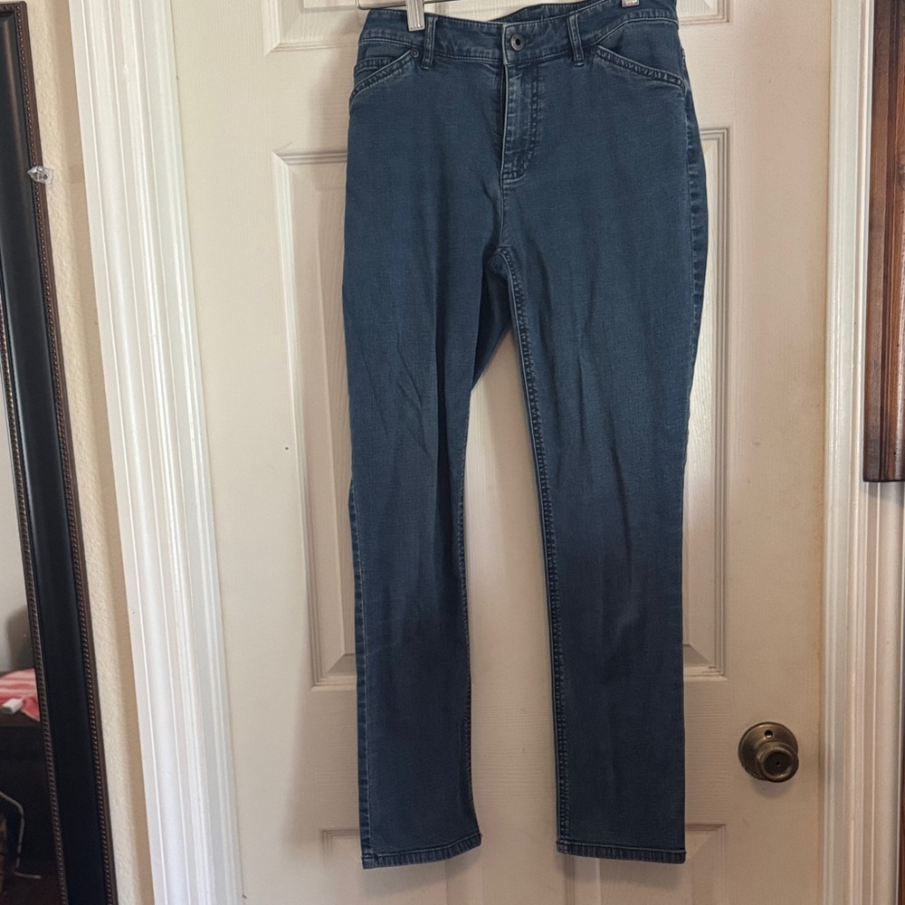 J. Jill Women's Ankle Jeans in Deep Blue